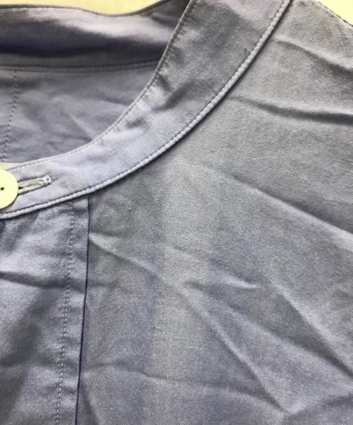 COMOLI（コモリ）COMOLI (コモリ) 21AWバンドカラーシャツ ネイビー サイズ:1の古着・服飾アイテム