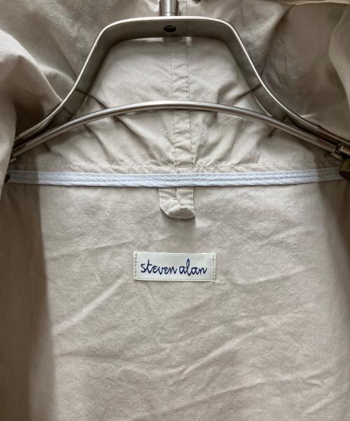 STEVEN ALAN（スティーブンアラン）STEVEN ALAN (スティーブンアラン) アノラックパーカー ベージュ サイズ:Mの古着・服飾アイテム