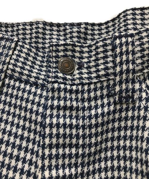 LEVI'S（リーバイス）LEVI'S (リーバイス) 80’s フレアパンツ ネイビー×ホワイト サイズ:31の古着・服飾アイテム