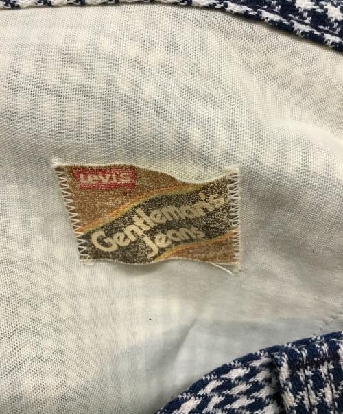 LEVI'S（リーバイス）LEVI'S (リーバイス) 80’s フレアパンツ ネイビー×ホワイト サイズ:31の古着・服飾アイテム