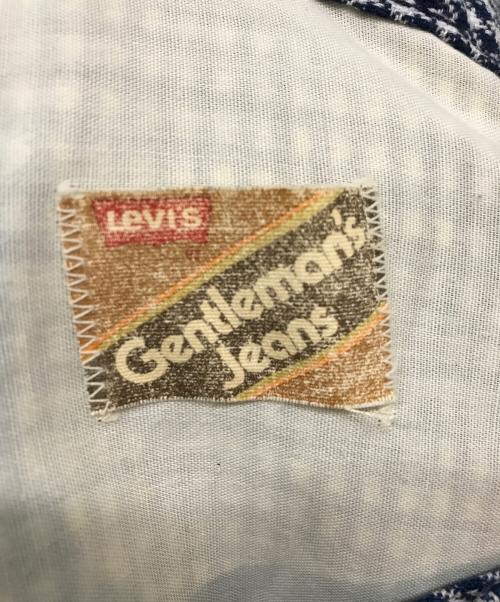 LEVI'S（リーバイス）LEVI'S (リーバイス) 80’s フレアパンツ ネイビー×ホワイト サイズ:31の古着・服飾アイテム