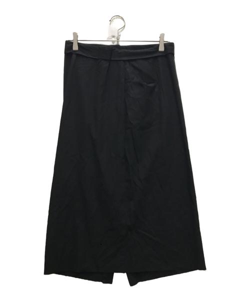 Y's（ワイズ）Y's (ワイズ) 多重フロントボタンスカート ブラック サイズ:1の古着・服飾アイテム