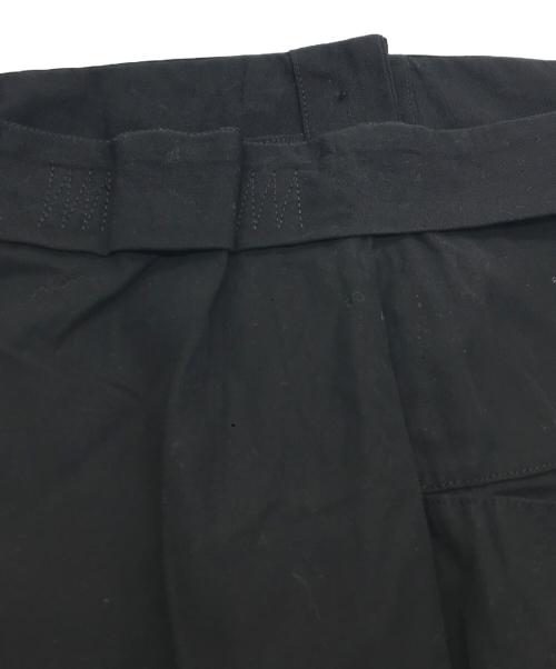 Y's（ワイズ）Y's (ワイズ) 多重フロントボタンスカート ブラック サイズ:1の古着・服飾アイテム