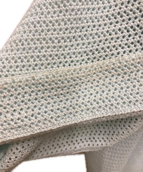 WACKO MARIA（ワコマリア）WACKO MARIA (ワコマリア) SUMMER KNIT OPEN COLLAR SHIRT ブルー サイズ:XLの古着・服飾アイテム