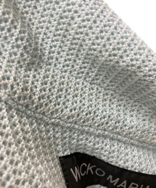WACKO MARIA（ワコマリア）WACKO MARIA (ワコマリア) SUMMER KNIT OPEN COLLAR SHIRT ブルー サイズ:XLの古着・服飾アイテム