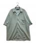 WACKO MARIA（ワコマリア）の古着「SUMMER KNIT OPEN COLLAR SHIRT」｜ブルー