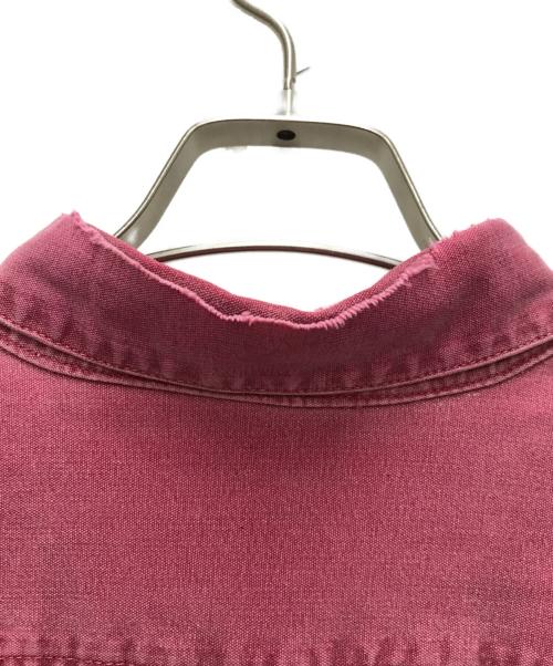 Patagonia（パタゴニア）Patagonia (パタゴニア) 90’s コットン染めL/Sシャツ レッド サイズ:XLの古着・服飾アイテム