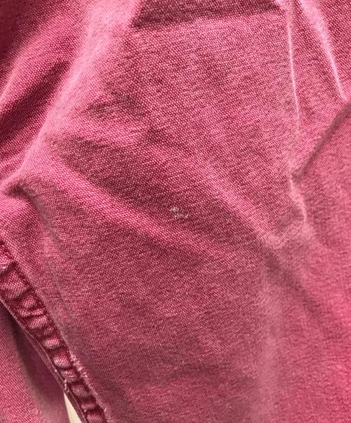 Patagonia（パタゴニア）Patagonia (パタゴニア) 90’s コットン染めL/Sシャツ レッド サイズ:XLの古着・服飾アイテム