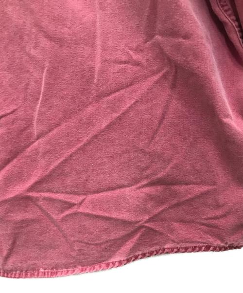 Patagonia（パタゴニア）Patagonia (パタゴニア) 90’s コットン染めL/Sシャツ レッド サイズ:XLの古着・服飾アイテム