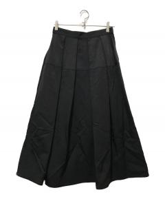 sacai サカイ　希少☆ ワッペン スカート インナー付き　ラップスカート 中古・古着通販】sacai (サカイ) ラップスカート ネイビー サイズ:1
