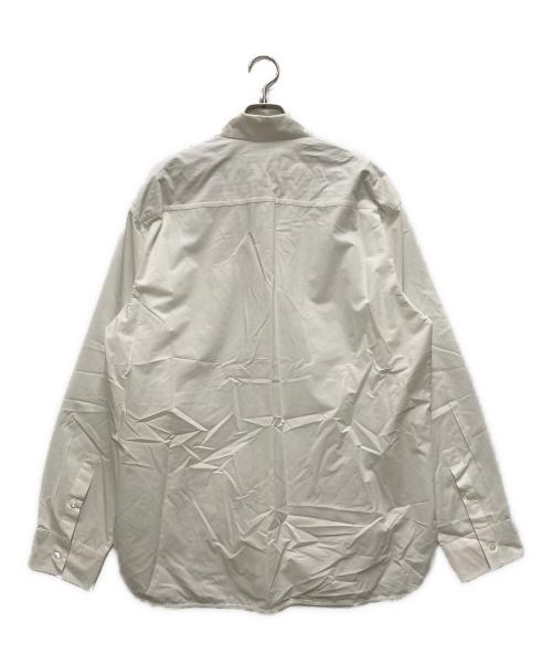 MARNI（マルニ）MARNI (マルニ) ストライプ切替ポプリンシャツ ホワイト サイズ:46の古着・服飾アイテム