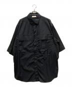 Fear Of God×ERMENEGILDO ZEGNAフィア・オブ・ゴッド×エルメネジルド・ゼニア）の古着「S/S DRESS SHIRT」｜ブラック