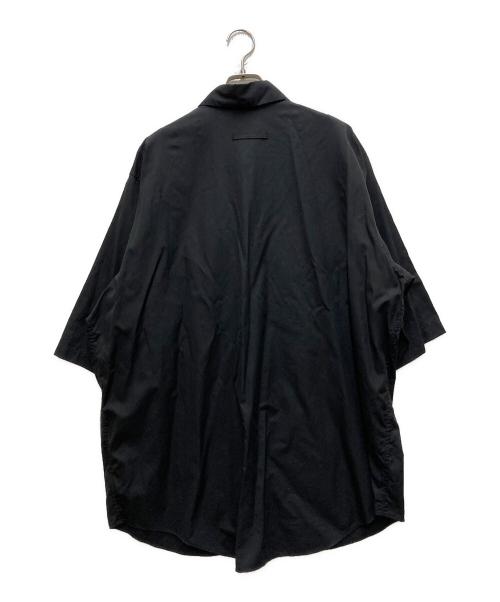 Fear Of God（フィア・オブ・ゴッド）Fear Of God (フィア・オブ・ゴッド) ERMENEGILDO ZEGNA (エルメネジルド・ゼニア) S/S DRESS SHIRT ブラック サイズ:Lの古着・服飾アイテム