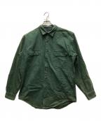 Patagoniaパタゴニア）の古着「90's コットン染めシャツ」｜グリーン