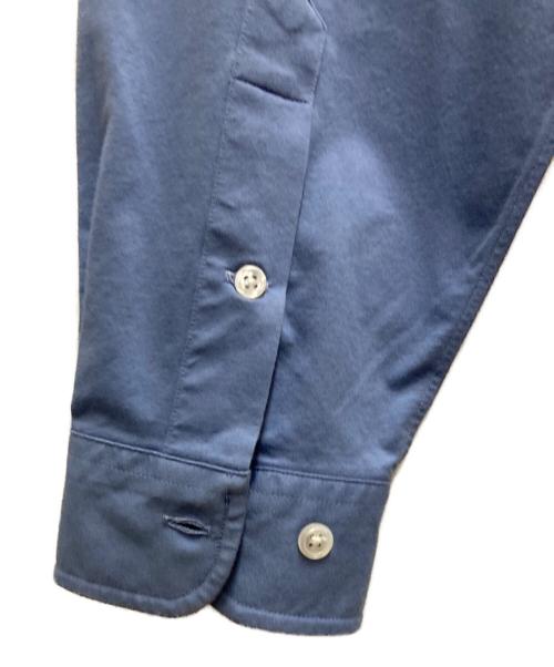 KANEMASA PHIL.（カネマサフィル）KANEMASA PHIL. (カネマサフィル) バンドカラーシャツ スカイブルー サイズ:FREEの古着・服飾アイテム
