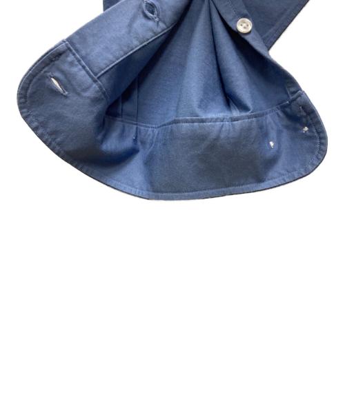 KANEMASA PHIL.（カネマサフィル）KANEMASA PHIL. (カネマサフィル) バンドカラーシャツ スカイブルー サイズ:FREEの古着・服飾アイテム