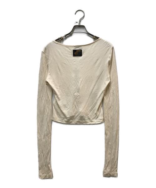 DIESEL（ディーゼル）DIESEL (ディーゼル) T-BORDIE-R TOP ベージュ サイズ:Mの古着・服飾アイテム