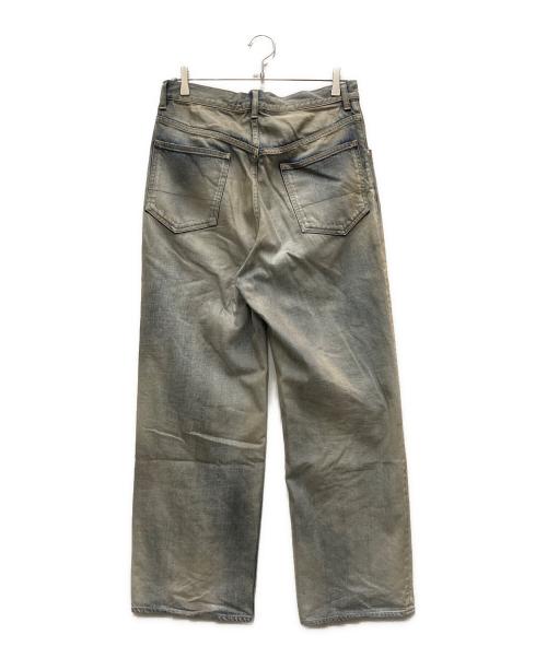 ANCELLM（アンセルム）ANCELLM (アンセルム) CRASH MIDDLE STRAIGHT 5P DENI デニムパンツ ブルー サイズ:1の古着・服飾アイテム