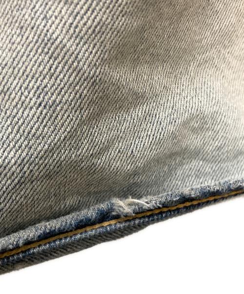 ANCELLM（アンセルム）ANCELLM (アンセルム) CRASH MIDDLE STRAIGHT 5P DENI デニムパンツ ブルー サイズ:1の古着・服飾アイテム