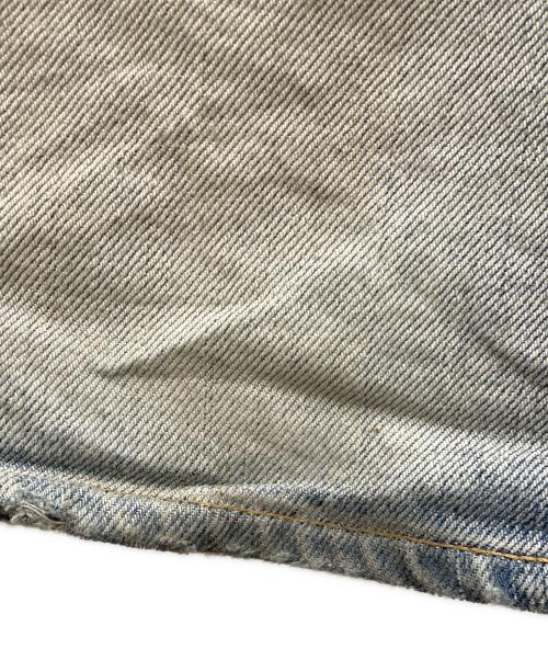 ANCELLM（アンセルム）ANCELLM (アンセルム) CRASH MIDDLE STRAIGHT 5P DENI デニムパンツ ブルー サイズ:1の古着・服飾アイテム