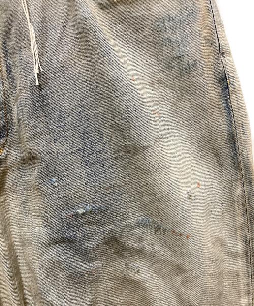 ANCELLM（アンセルム）ANCELLM (アンセルム) CRASH MIDDLE STRAIGHT 5P DENI デニムパンツ ブルー サイズ:1の古着・服飾アイテム