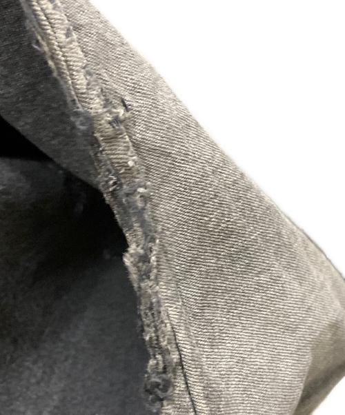 ANCELLM（アンセルム）ANCELLM (アンセルム) DENIM WIDE SLACKS デニムパンツ ブラック サイズ:Lの古着・服飾アイテム