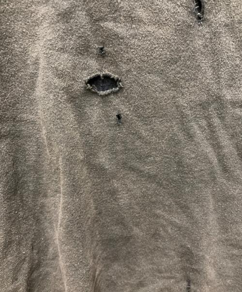 ANCELLM（アンセルム）ANCELLM (アンセルム) BROKEN SWEAT SHIRT グレー サイズ:1の古着・服飾アイテム