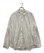 KANEMASA PHIL.カネマサフィル）の古着「46G Stripe Atmosphere Shirt」