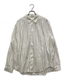 KANEMASA PHIL.（カネマサフィル）の古着「46G Stripe Atmosphere Shirt」