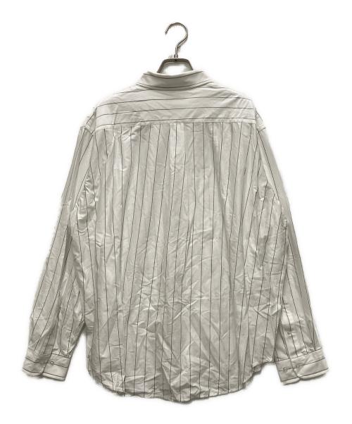 KANEMASA PHIL.（カネマサフィル）KANEMASA PHIL. (カネマサフィル) 46G Stripe Atmosphere Shirt サイズ:Sの古着・服飾アイテム