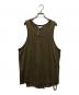 ANCELLM（アンセルム）の古着「DAMAGE TANK TOP」｜ブラウン