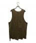 ANCELLM (アンセルム) DAMAGE TANK TOP ブラウン サイズ:2：10000円