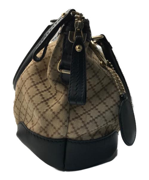 GUCCI（グッチ）GUCCI (グッチ) ディアマンテ スーキー 2WAYハンドバッグ ベージュの古着・服飾アイテム