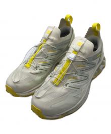 SALOMON（サロモン）の古着「XT-Rush 2 ローカットスニーカー」｜ホワイト×イエロー