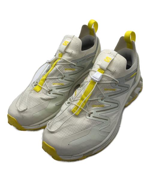 SALOMON（サロモン）SALOMON (サロモン) XT-Rush 2 ローカットスニーカー ホワイト×イエロー サイズ:23.5cmの古着・服飾アイテム