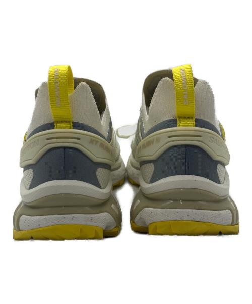 SALOMON（サロモン）SALOMON (サロモン) XT-Rush 2 ローカットスニーカー ホワイト×イエロー サイズ:23.5cmの古着・服飾アイテム