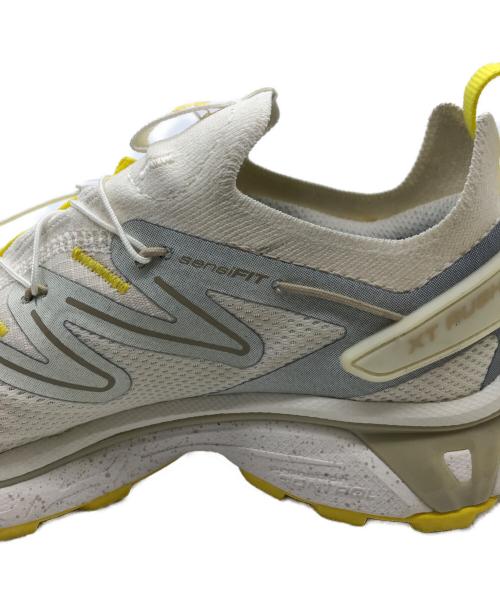 SALOMON（サロモン）SALOMON (サロモン) XT-Rush 2 ローカットスニーカー ホワイト×イエロー サイズ:23.5cmの古着・服飾アイテム