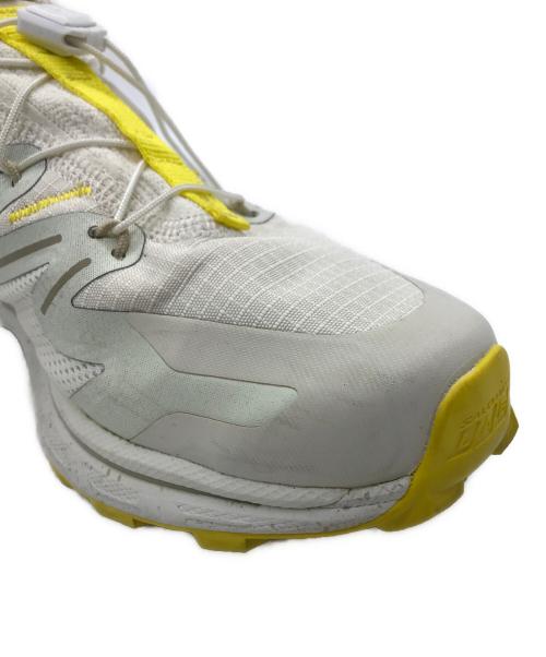 SALOMON（サロモン）SALOMON (サロモン) XT-Rush 2 ローカットスニーカー ホワイト×イエロー サイズ:23.5cmの古着・服飾アイテム