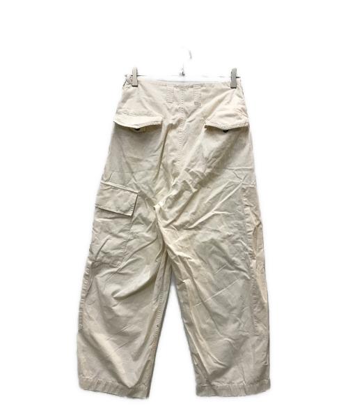 amachi.（アマチ）amachi. (アマチ) Double Knee Cargo Pants - Light Weight ダブルニーパンツ ホワイト サイズ:4の古着・服飾アイテム