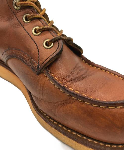 RED WING（レッドウィング）RED WING (レッドウィング) 6-inch Classic Moc ブラウン サイズ:26.5cmの古着・服飾アイテム