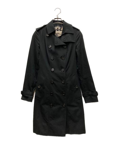 BURBERRY（バーバリー）BURBERRY (バーバリー) トレンチコート ブラック サイズ:UK4の古着・服飾アイテム