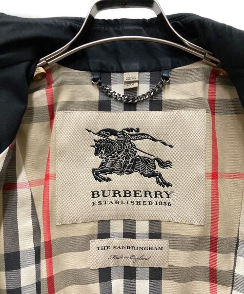 BURBERRY（バーバリー）BURBERRY (バーバリー) トレンチコート ブラック サイズ:UK4の古着・服飾アイテム
