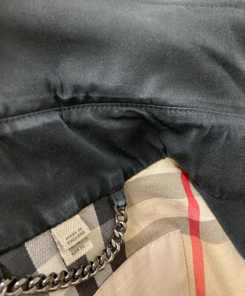 BURBERRY（バーバリー）BURBERRY (バーバリー) トレンチコート ブラック サイズ:UK4の古着・服飾アイテム