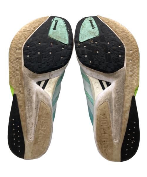 adidas（アディダス）adidas (アディダス) アディゼロ ボストン13 ローカットスニーカー グリーン サイズ:27.5㎝の古着・服飾アイテム