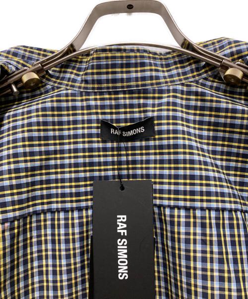 RAF SIMONS（ラフシモンズ）RAF SIMONS (ラフシモンズ) ショートスリーブビッグチェックシャツ マルチカラー サイズ:46の古着・服飾アイテム