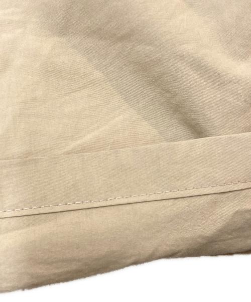 AURALEE（オーラリー）AURALEE (オーラリー) GARMENTーDYED FINX SHUTTLE WEATHER DRAWSTRING PANTS ベージュの古着・服飾アイテム