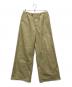 AURALEE（オーラリー）の古着「GARMENTーDYED FINX SHUTTLE WEATHER DRAWSTRING PANTS」｜ベージュ