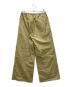 AURALEE (オーラリー) GARMENTーDYED FINX SHUTTLE WEATHER DRAWSTRING PANTS ベージュ：15000円