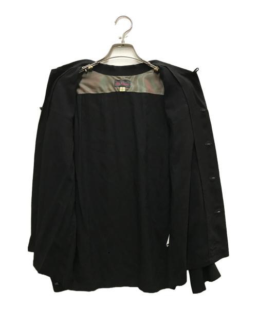 Dry Bones（ドライボーンズ）Dry bones (ドライボーンズ) レーヨンシャツ ブラック サイズ:36の古着・服飾アイテム