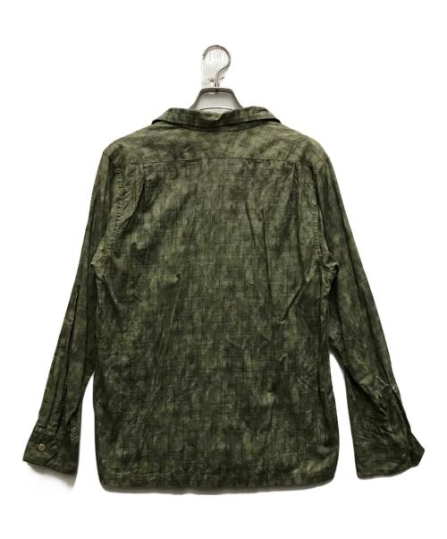 Dry Bones（ドライボーンズ）Dry Bones (ドライボーンズ) コットンシャツ グリーン サイズ:38の古着・服飾アイテム